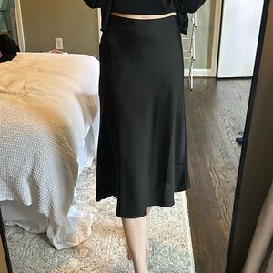 J Crew Gwenyth midi slip skirt
